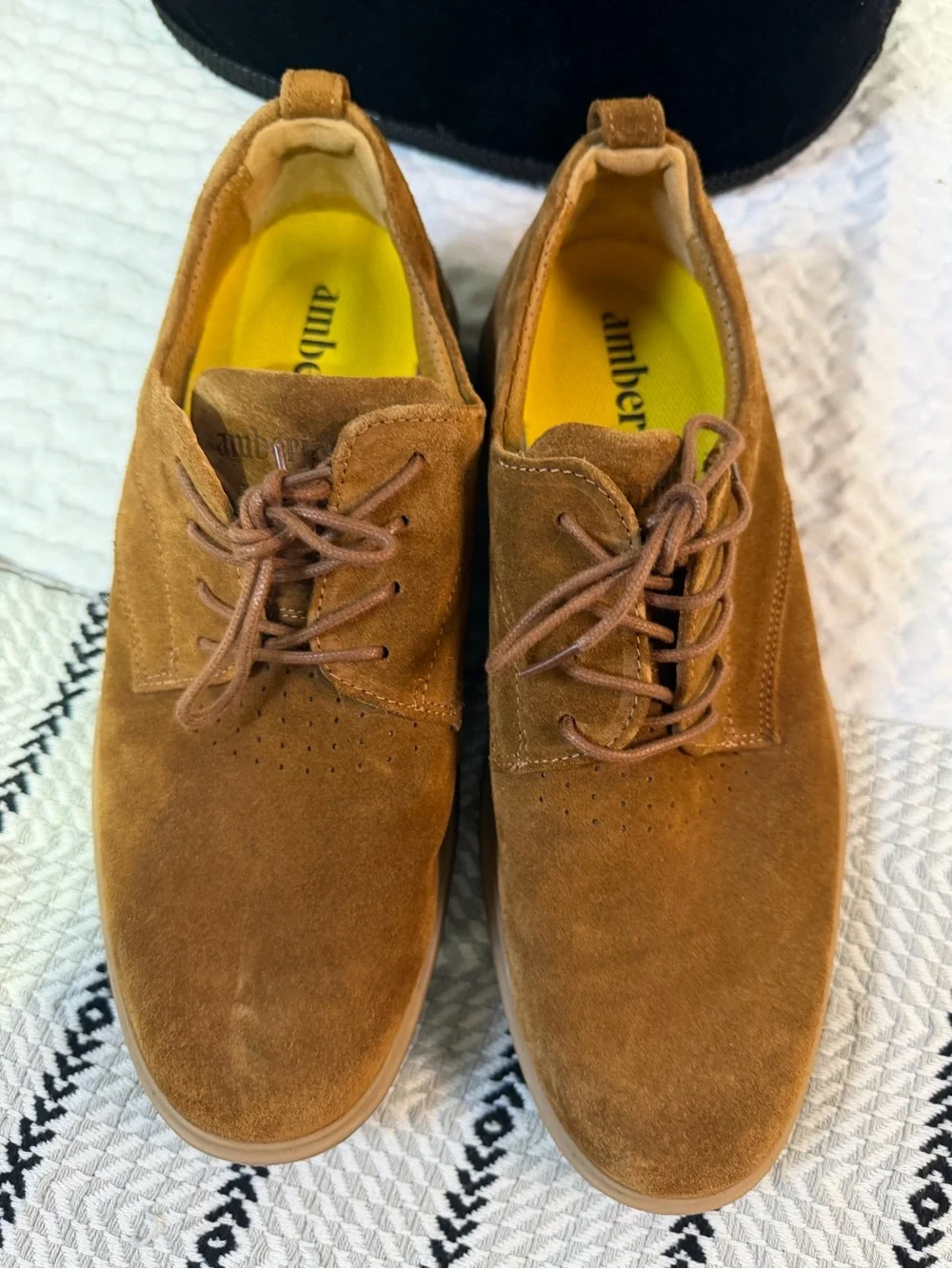 Amber Suede Chukka Boots for Men in Brown
